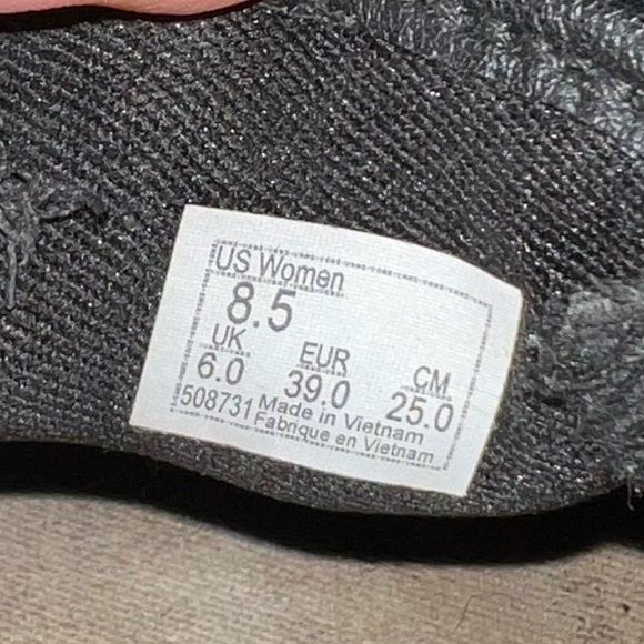 Leather Perforated Slip on Vans - Picture 7 of 8